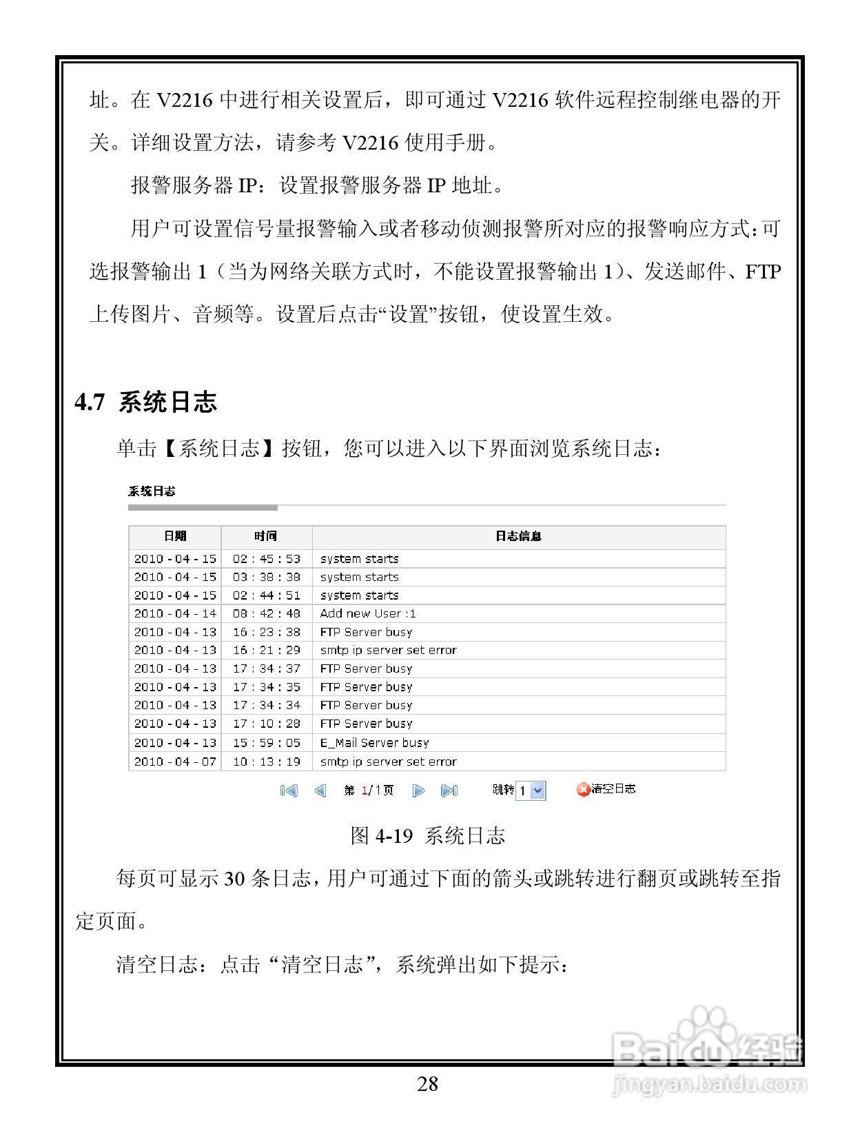 V6201 系列 百万像素彩色网络摄像机说明书:[4]