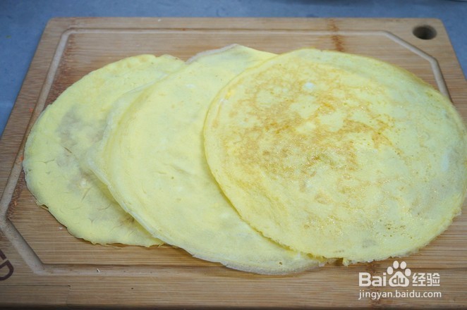 猪肉香菇鸡蛋卷的做法