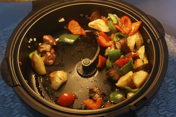 东北名菜少油版——地三鲜（空气炸锅版）