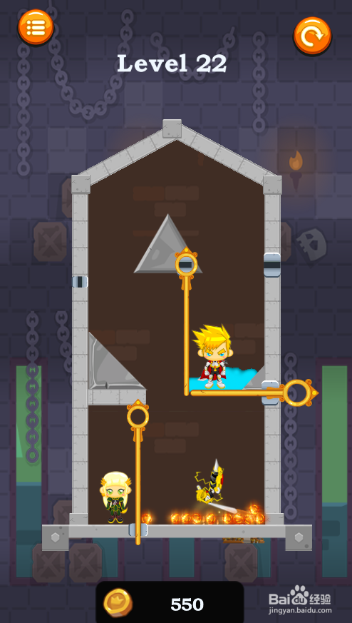 如何通过Caio Hero Rescue的Level 22?