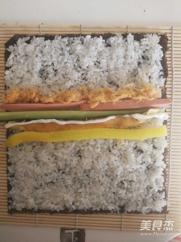 快手做寿司（紫菜包饭）