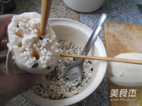 红糖糯米藕的做法