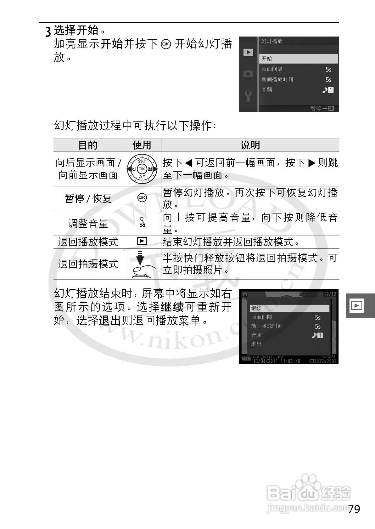 尼康Nikon 1 V1数码相机使用说明书:[10]