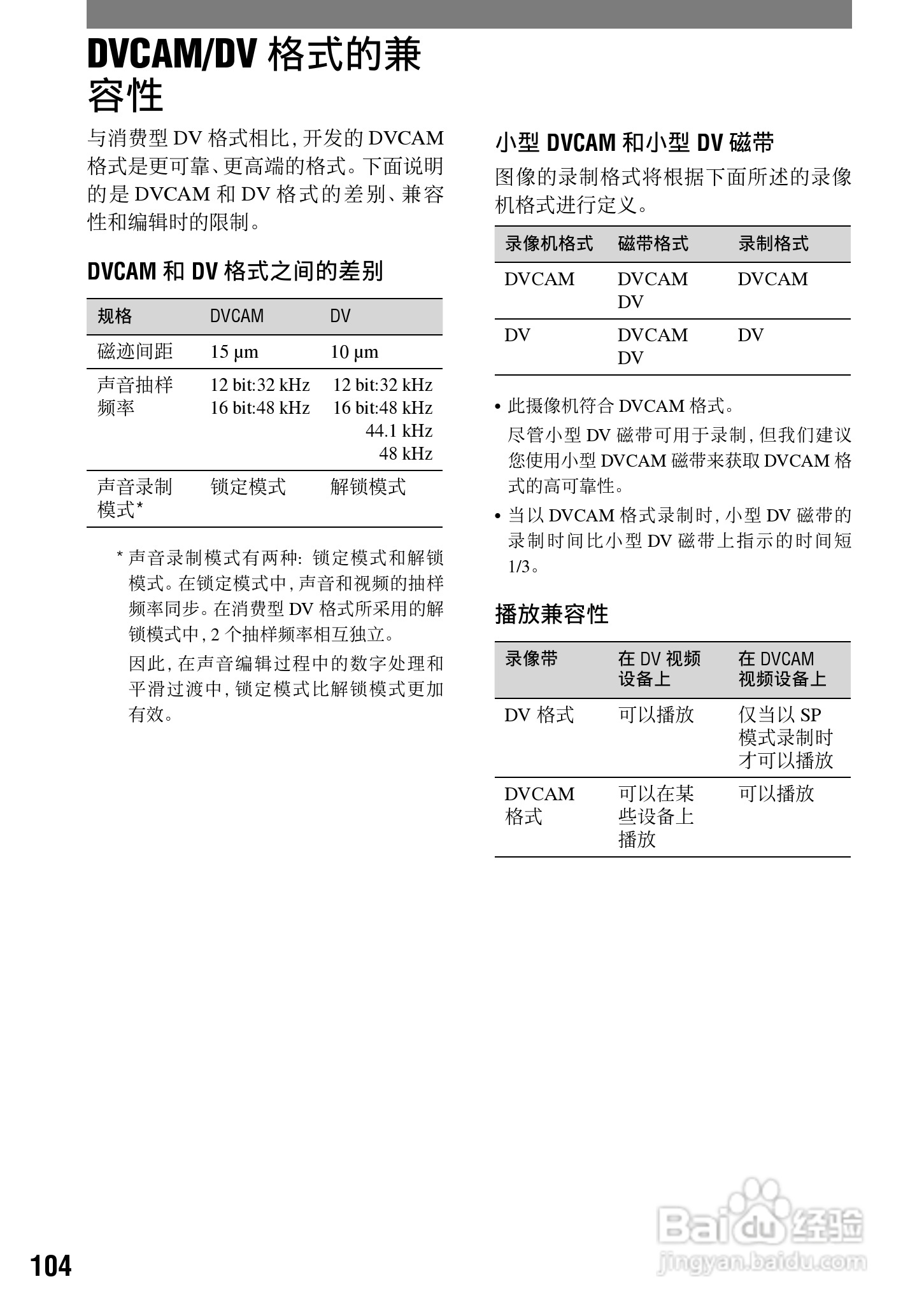 索尼HVR-A1C数字摄录一体机使用说明书:[11]