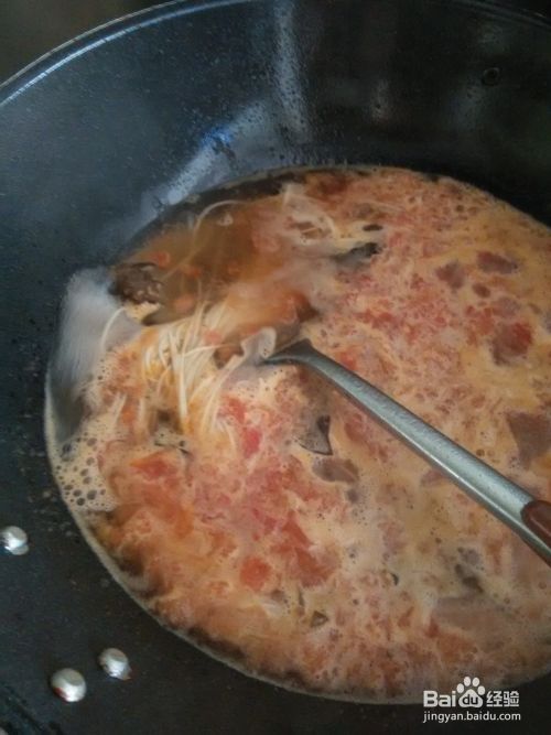 木耳番茄鸡蛋挂面汤怎么做