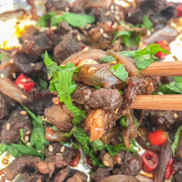 洋葱孜然烤牛肉