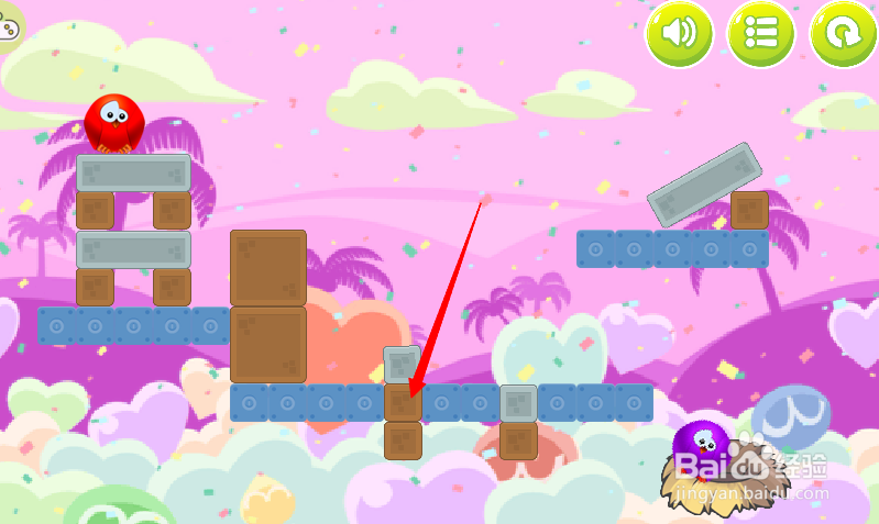 小游戏泡泡鸟历险记4第4关