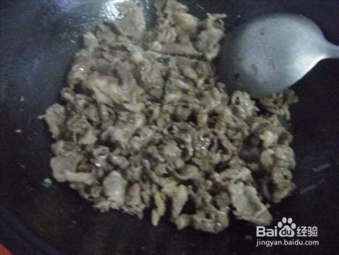 生炒牛肉怎么炒嫩