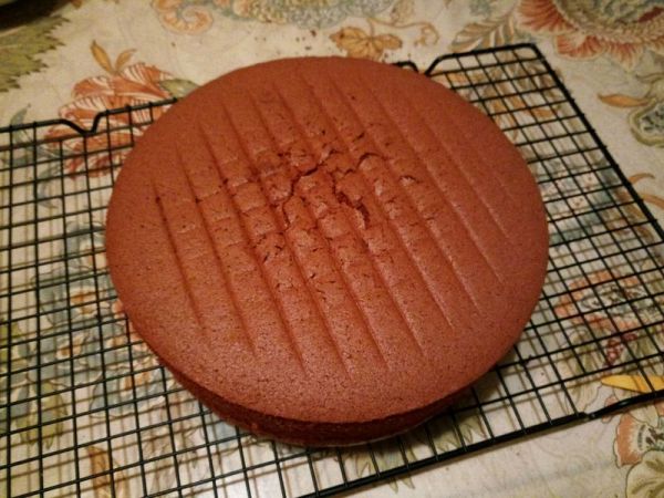 红丝绒水果裸蛋糕