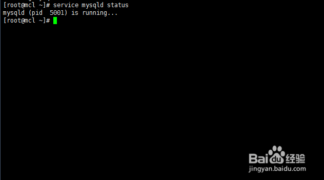 linux如何查看mysql是否启动