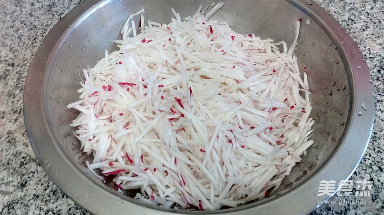 炸萝卜丸子的做法