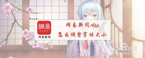 网易新闻app怎么调整字体大小 百度经验 网易新闻app怎么调整字体大小 百度经验