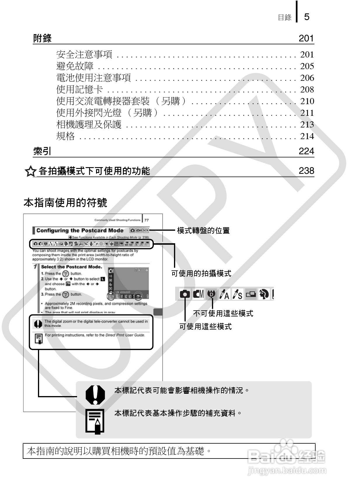 Canon 960IS 数码相机使用说明书:[1]