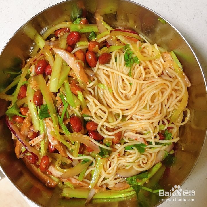 凉拌面简单制作