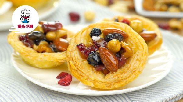 蛋挞皮焦糖坚果塔