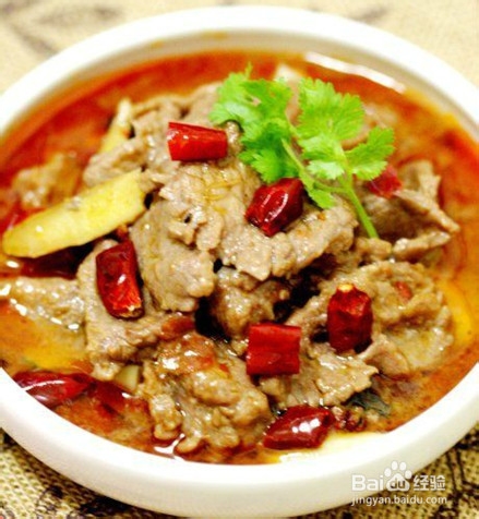 水煮牛肉的做法