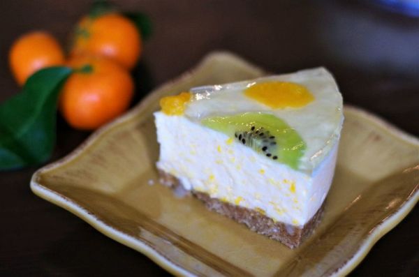 橘子慕斯蛋糕（免烤）