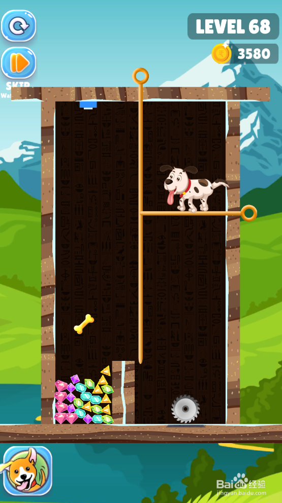 Save The Puppy的LEVEL 68怎样通关？