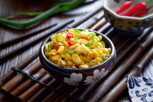 椒盐玉米粒#爱的周年庆#