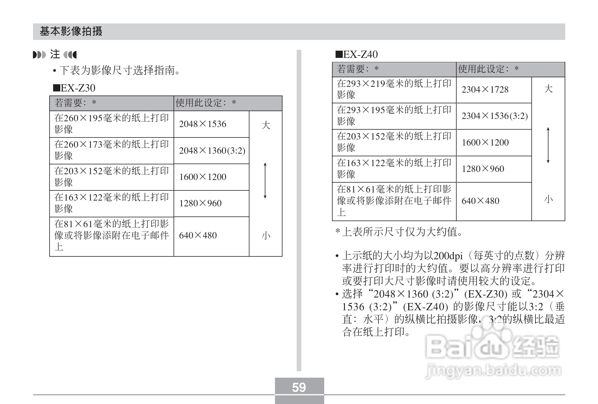 CASIO EX-Z30数码相机用户说明书:[6]