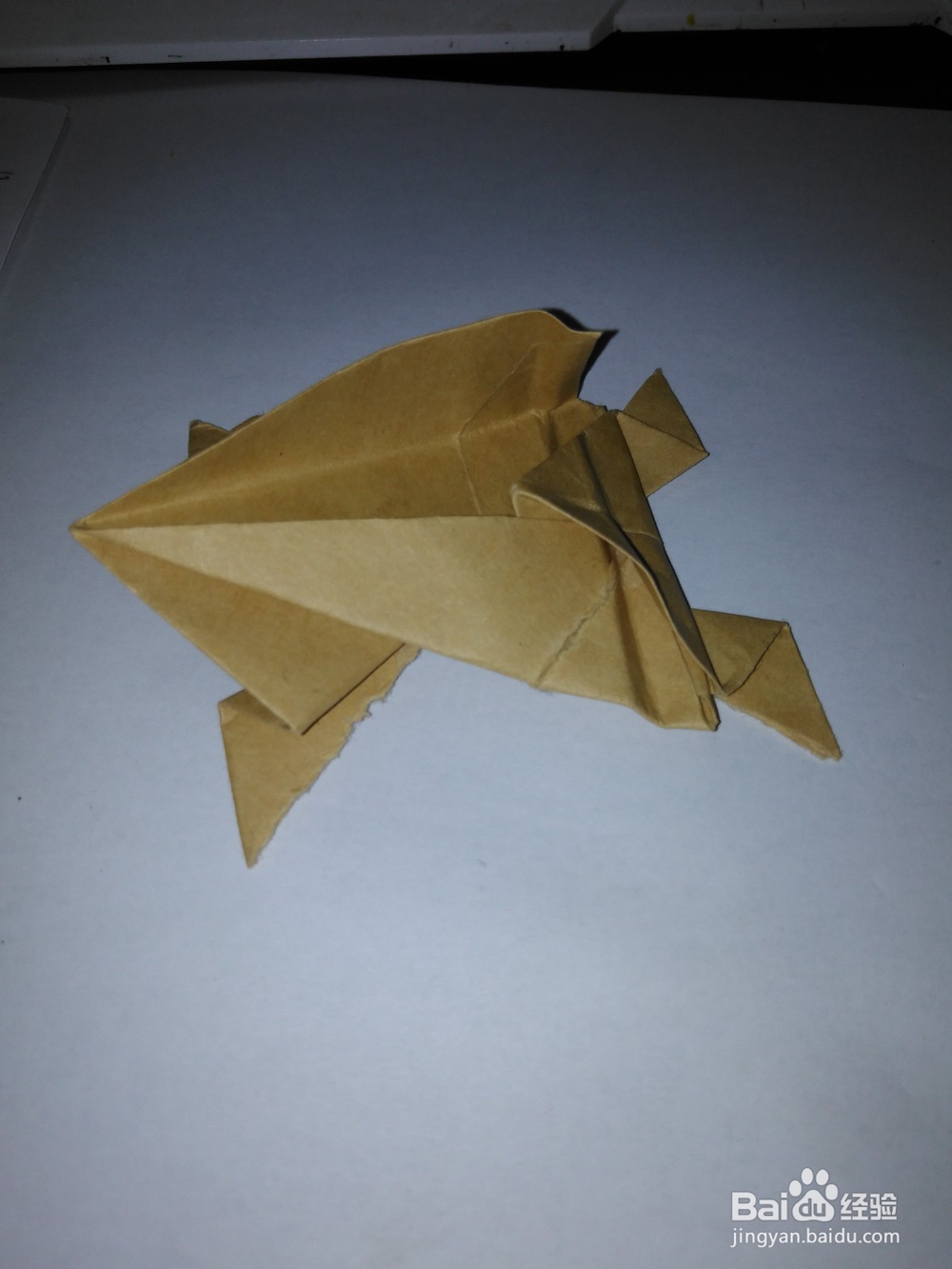 怎样折叠纸青蛙