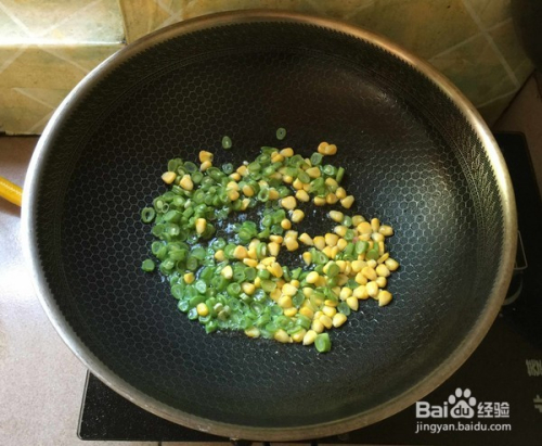 辣白菜花式炒饭的制作方法 百度经验