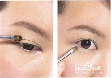 内双眼皮进阶的彩妆步骤