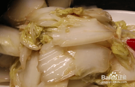 醋溜白菜的做法