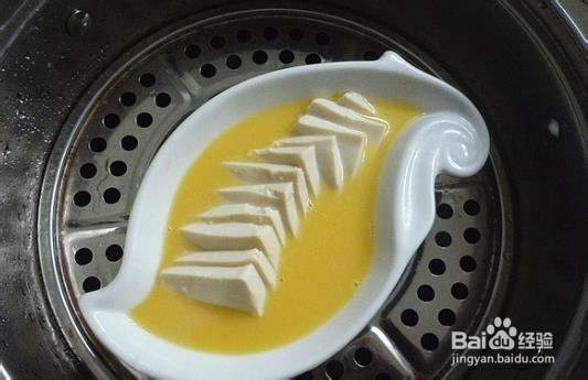 鸡蛋蒸豆腐的做法