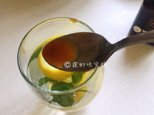 蜂蜜柠檬薄荷水