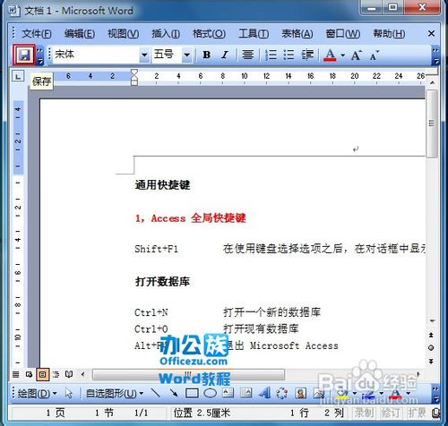 在Word2003文档中添加或删除修订的作者信息