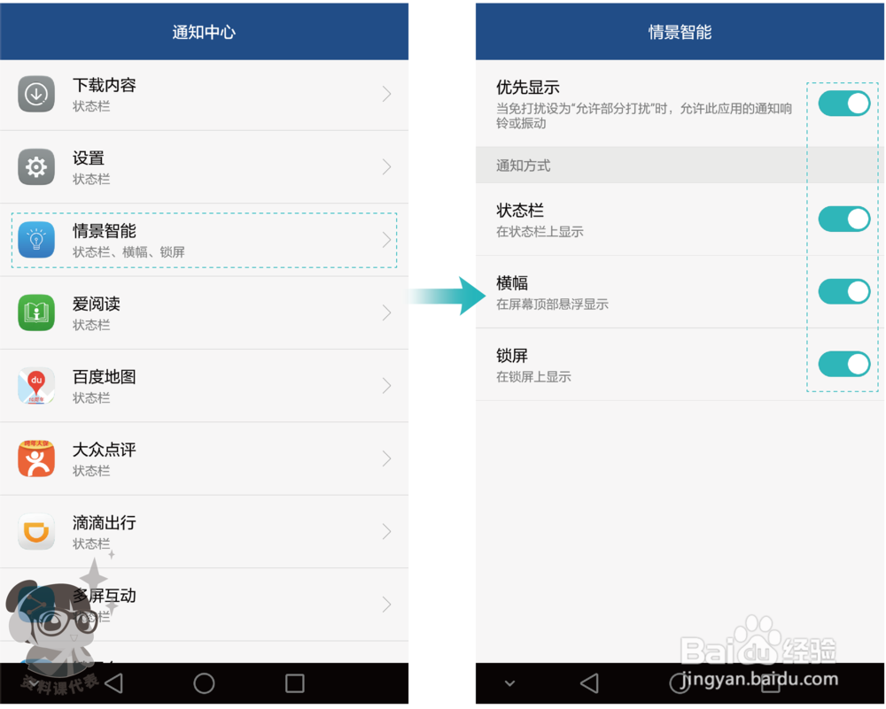 荣耀畅玩5C情景智能贴心事件出行提醒,流量报告