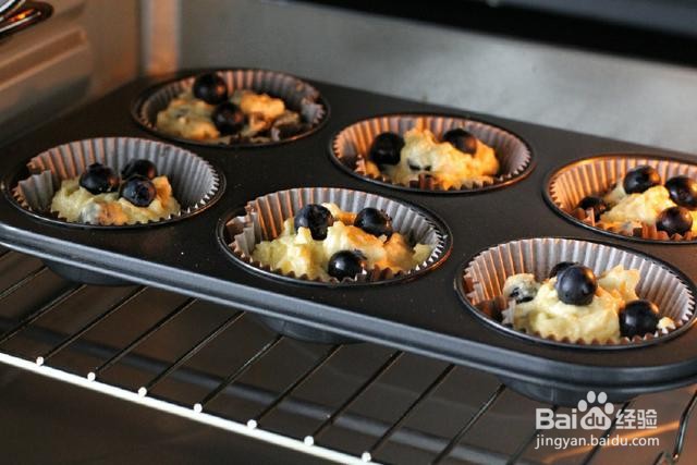 怎么做蓝莓马芬