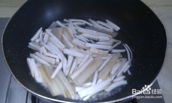 藕炒杏鲍菇的做法步骤