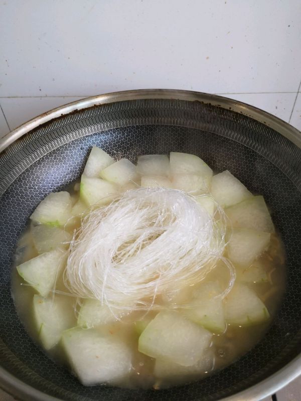 海米冬瓜米粉汤