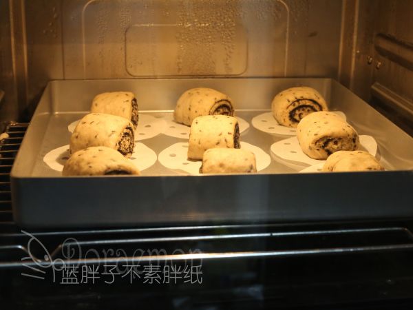 荞麦黑芝麻馒头卷