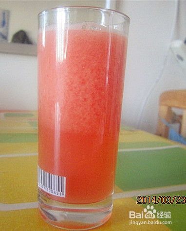营养的果汁-西红柿果汁