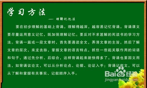 历史学科的高效记忆法