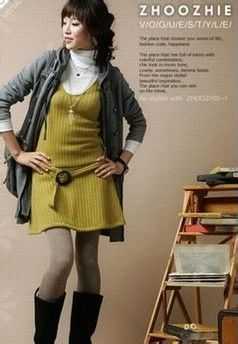 都市个性女郎秋冬时尚搭配