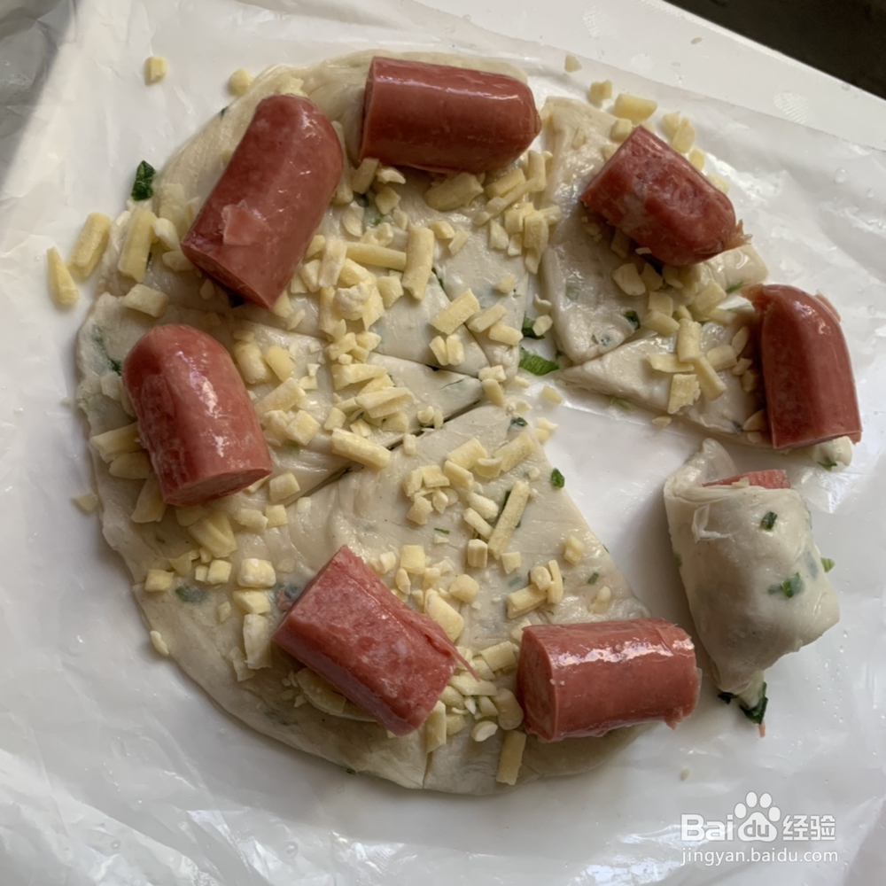 不好吃你打我的手抓饼脆皮香肠芝士卷