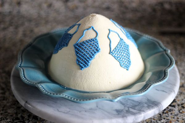 青花瓷复古娃娃蛋糕