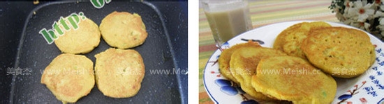 粗粮豆渣饼简易做法--减肥MM瘦身之选