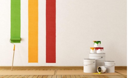 刷的油漆是黄色,要改绿色直接涂可以吗