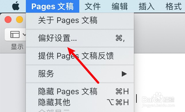 mac Pages怎么设置标尺单位为点？
