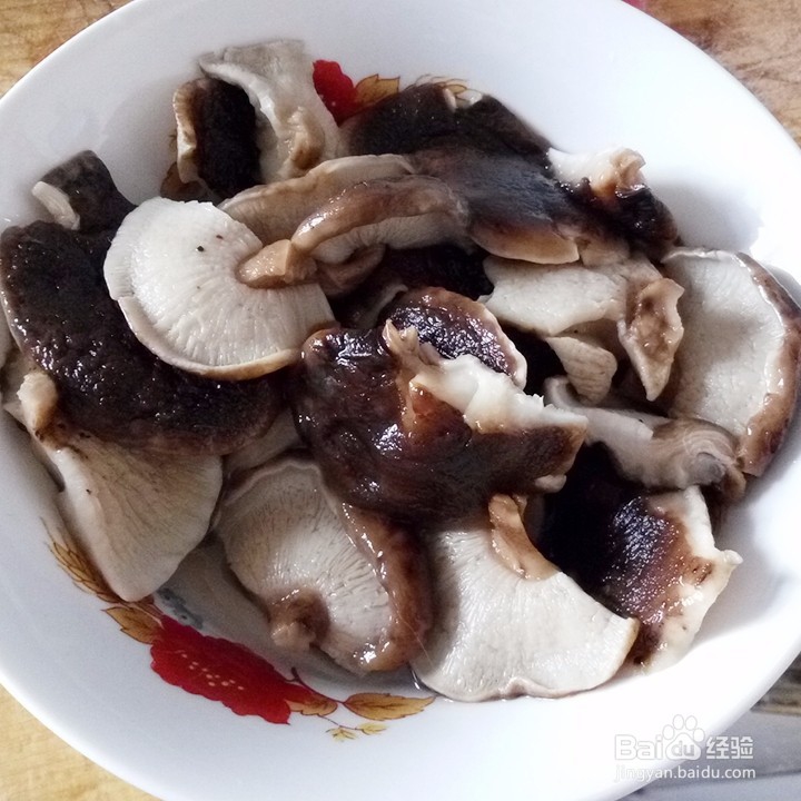 香菇炒油菜怎么做