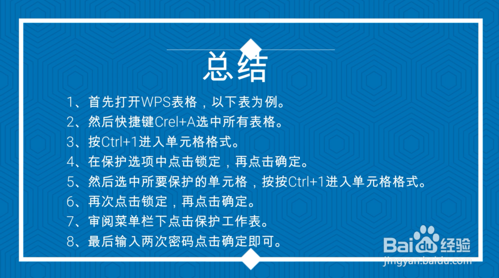 WPS表格工作表怎么保护不准修改