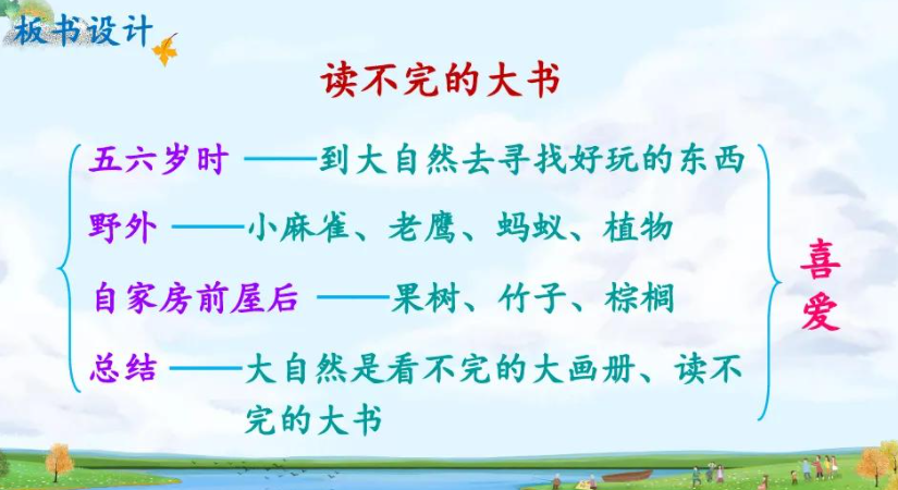 22读不完的大书课文内容是什么