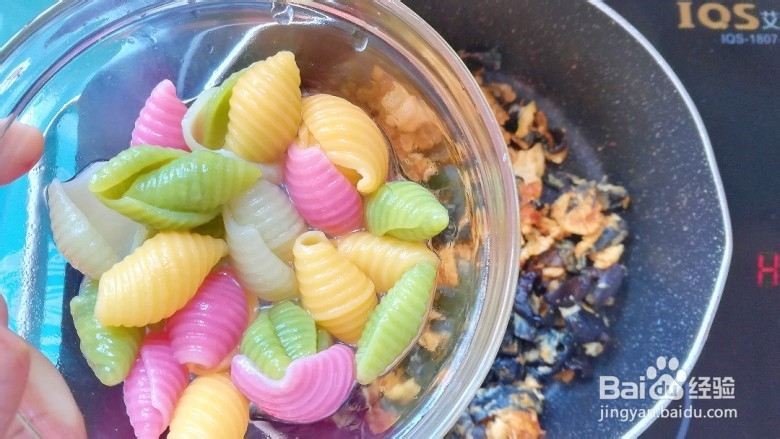 木耳鸡蛋海螺面