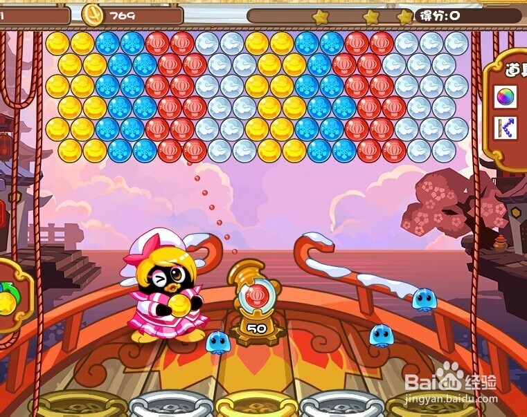 无敌泡泡王游戏攻略1关