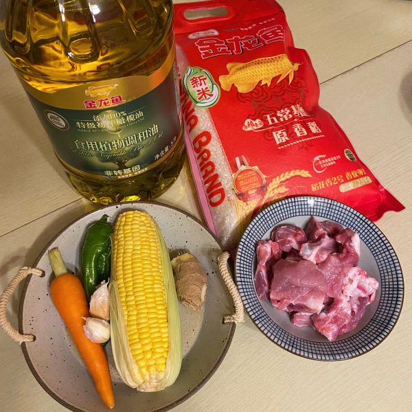 电饭煲快手排骨焖饭